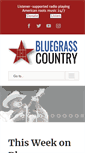 Mobile Screenshot of bluegrasscountry.org
